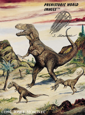 Tyrannosaurus rex - T-rex - dinosaur information